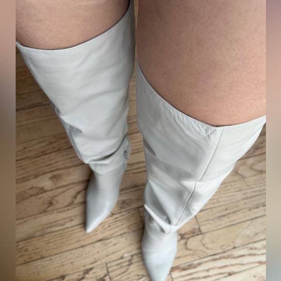 RAYE × EAVES Ashley Boot in Bone great condition no flaws size 9